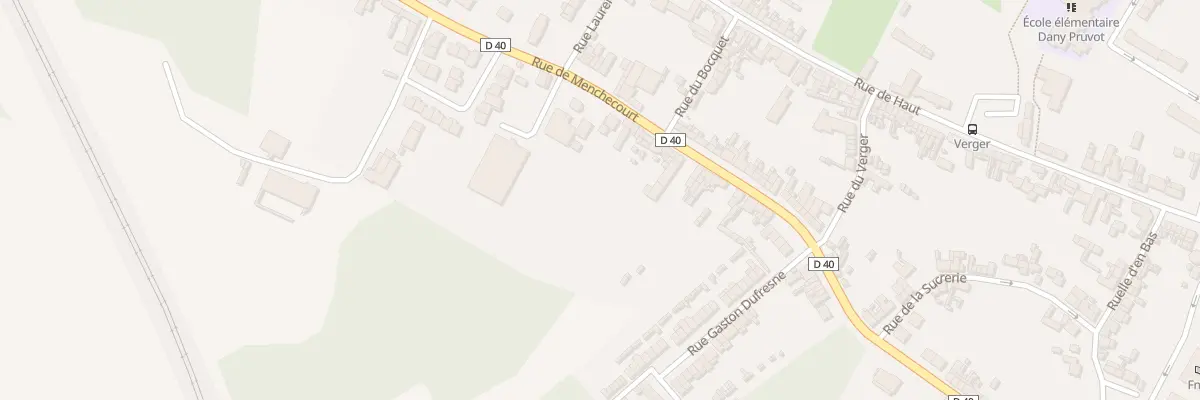 Plan du 149 Rue de Menchecourt à Abbeville