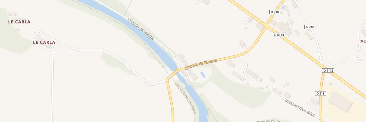 Plan du 200 Che de l’Ecluse à Montferrand