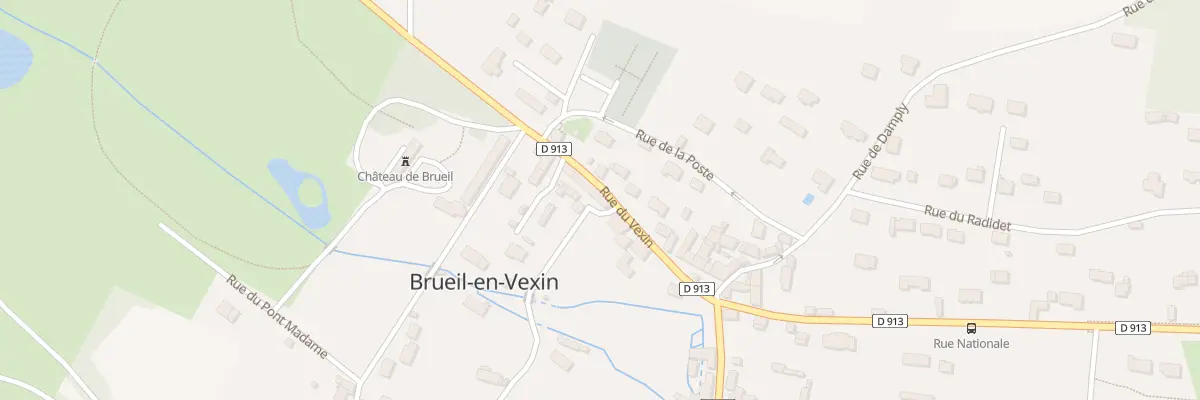Plan du 43 Rue du Vexin à Brueil-en-Vexin