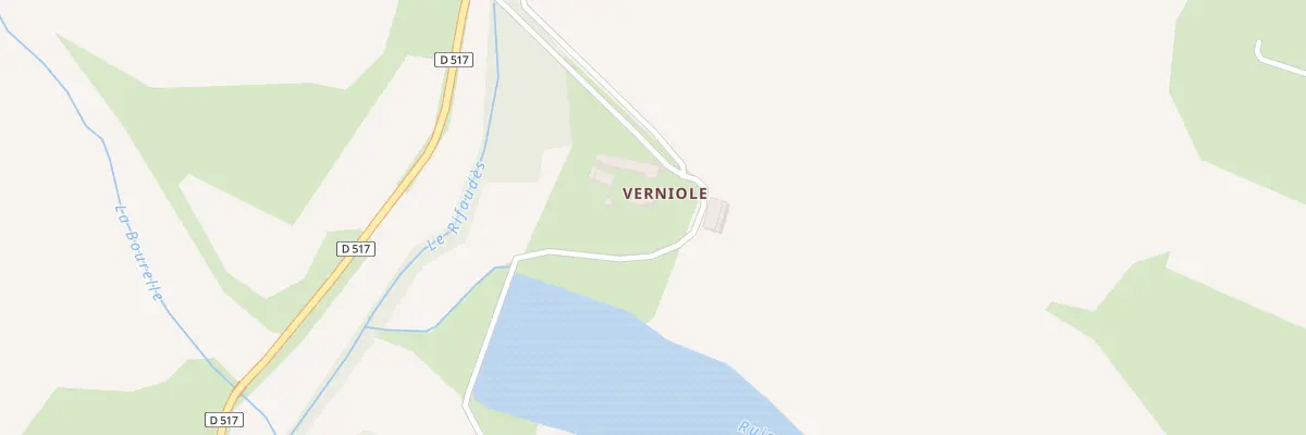 Plan du 18 Verniole à Saint-Sernin