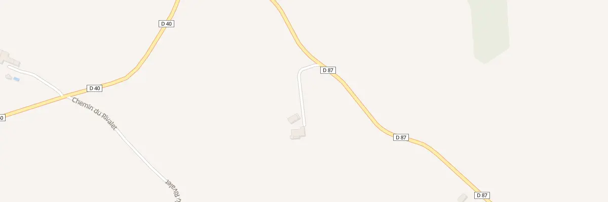 Plan du 1542 Rte de Caraman à Lacougotte-Cadoul