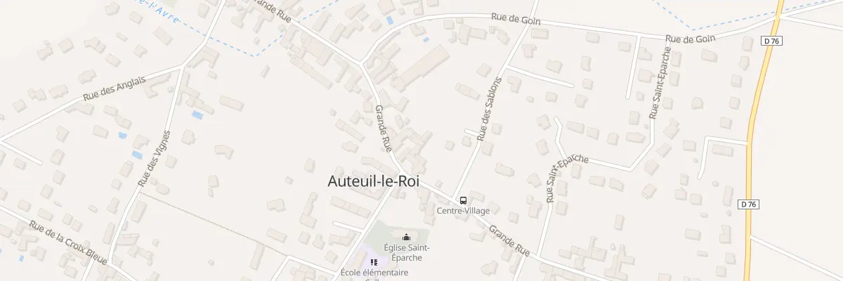 Plan du 3 Rue des Sablons à Auteuil