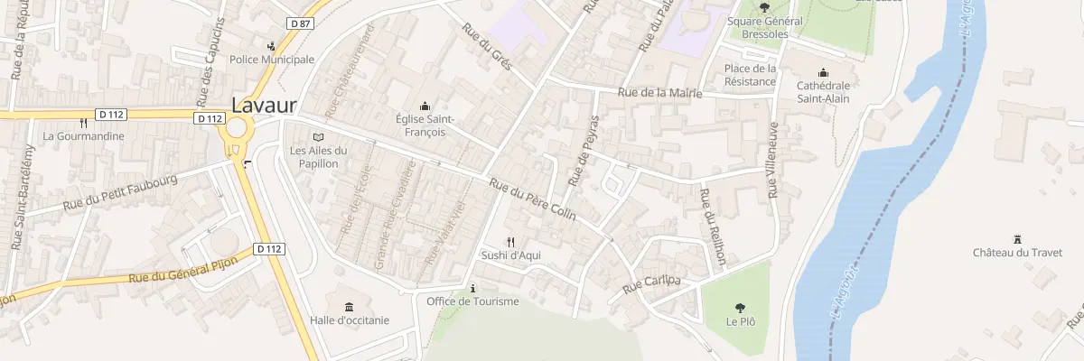 Plan du 40 Rue du Pere Colin à Lavaur