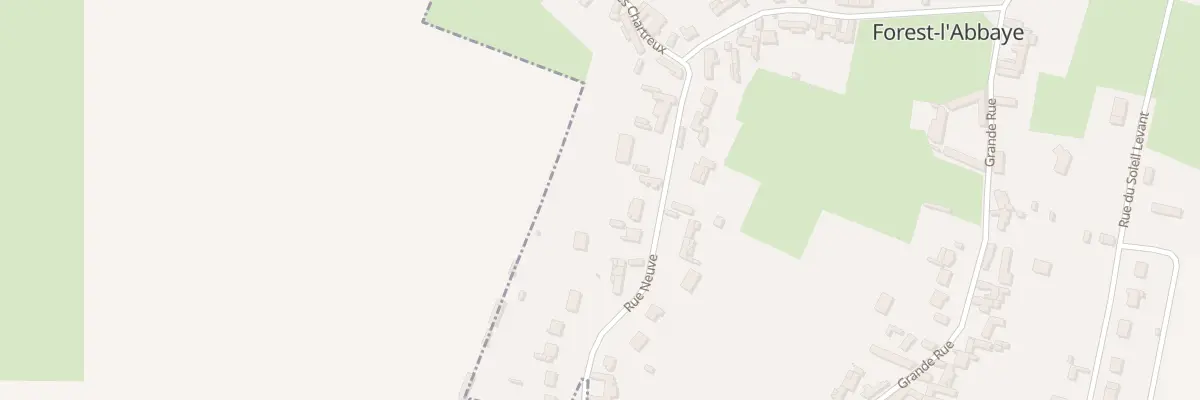 Plan du 118 Rue Neuve à Forest-l’Abbaye