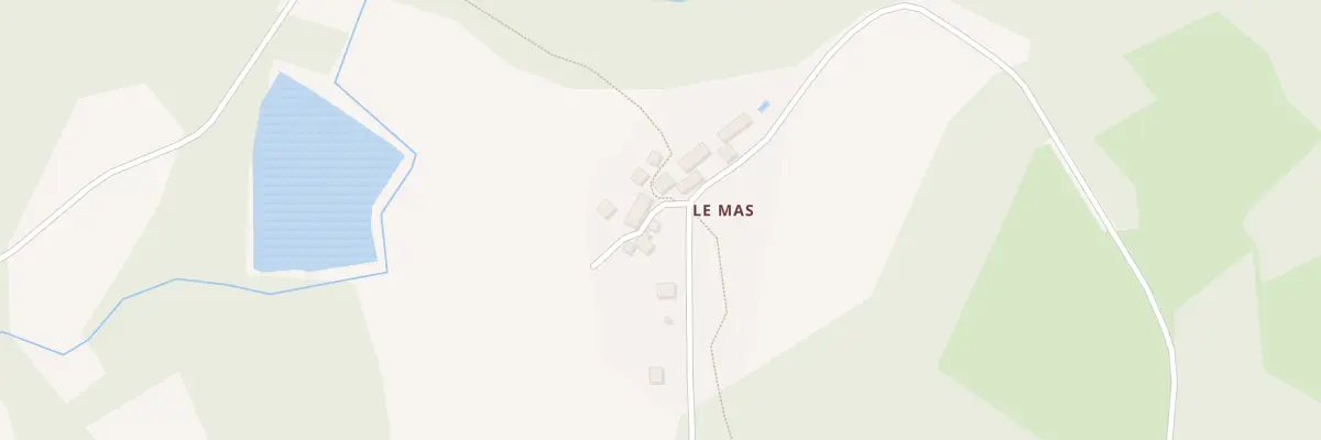 Plan du 5126 Le Mas à Thauron