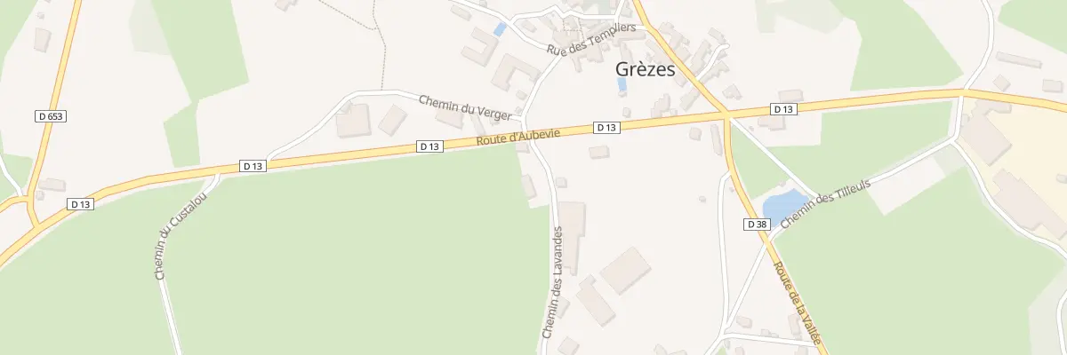 Plan du 5061 Louradou à Grèzes