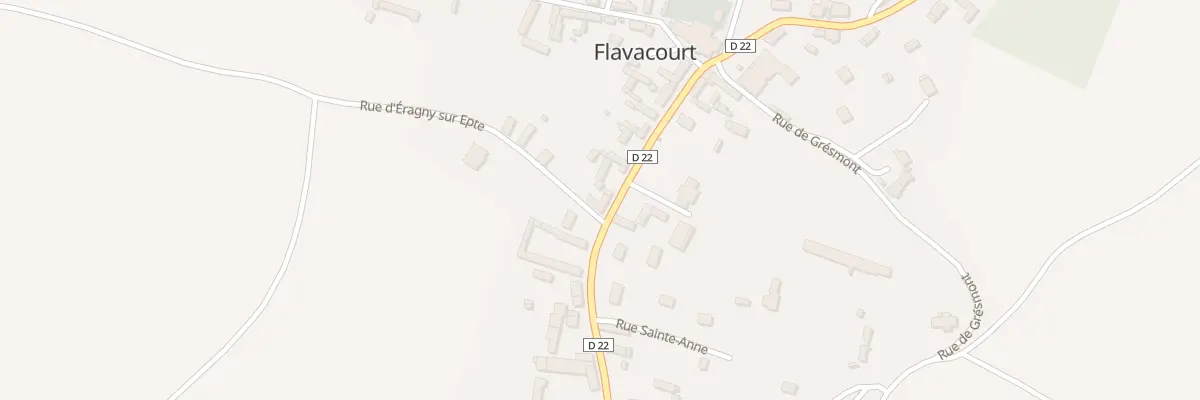 Plan du 15 Rue de Gisors à Flavacourt
