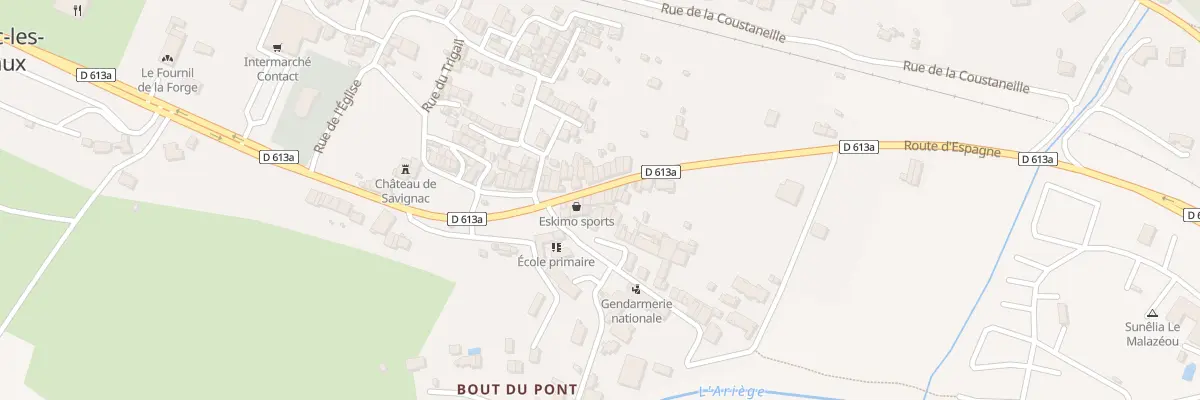 Plan du 16 Rte d’Espagne à Savignac-les-Ormeaux