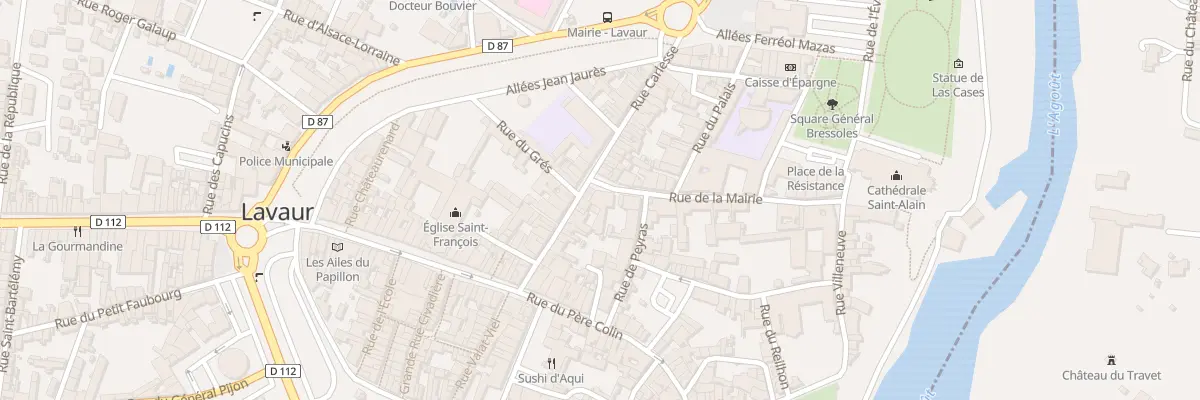 Plan du 27 Rue de la Mairie à Lavaur