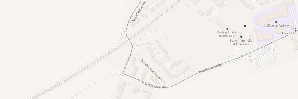Plan du 23 Rue du Pavillon de la Marine à Rambouillet