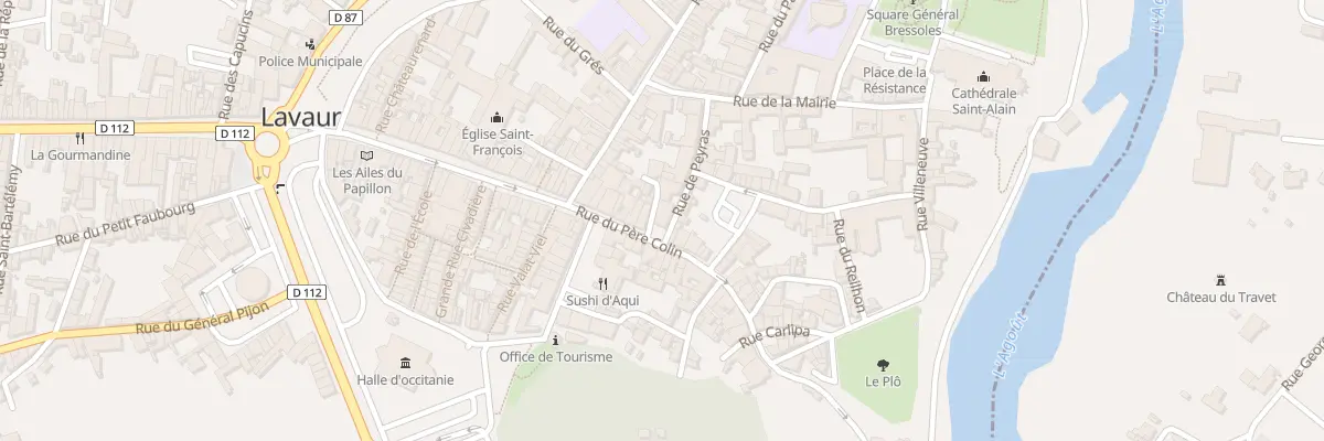 Plan du 36 Rue du Pere Colin à Lavaur