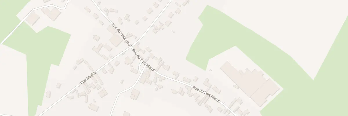 Plan du 708 Rue du Fort Mardi à Vironchaux