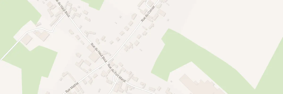 Plan du 100 Rue du Cornet à Vironchaux