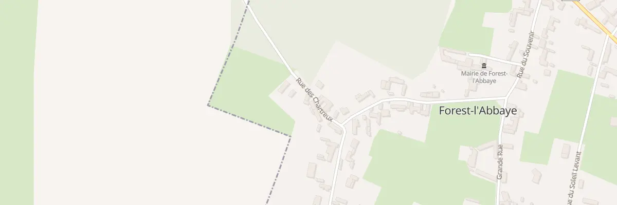 Plan du 53 Rue des Chartreux à Forest-l’Abbaye