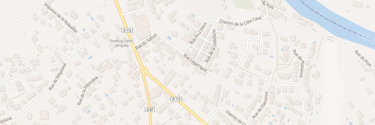 Plan du 28 Rue Lagarrigue à Lavaur