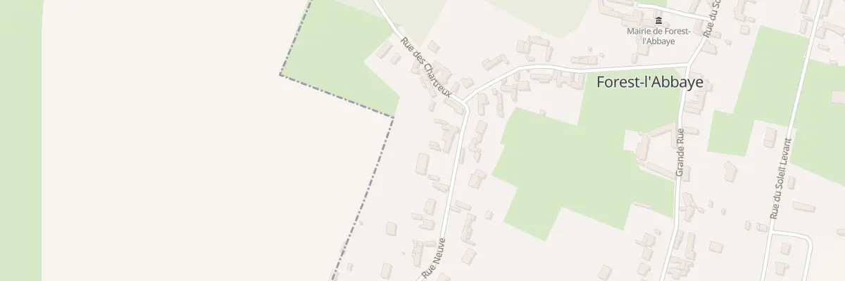 Plan du 46 Rue Neuve à Forest-l’Abbaye