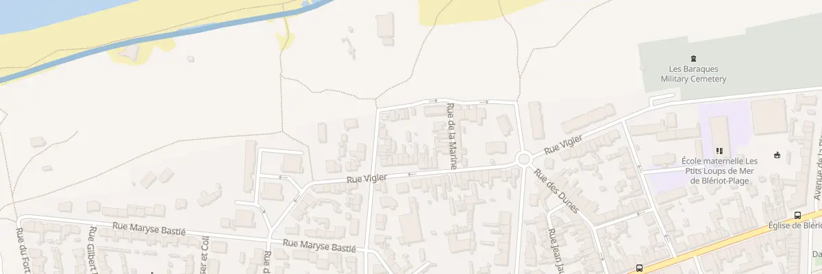 Plan du 32 Rue Vigier à Sangatte