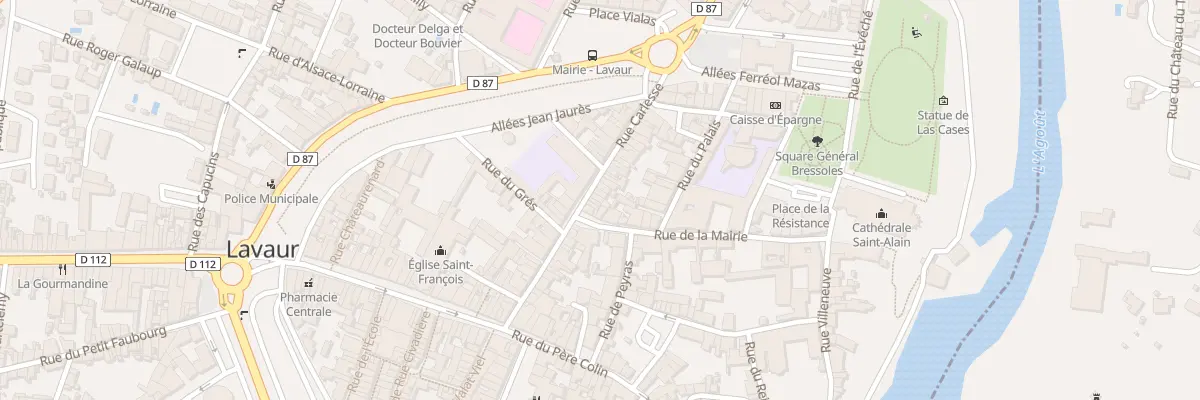 Plan du 30 Rue Carlesse à Lavaur