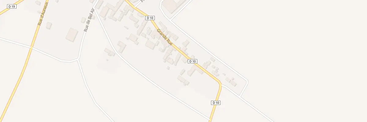 Plan du 4 Gr Grande Rue à Baigneaux