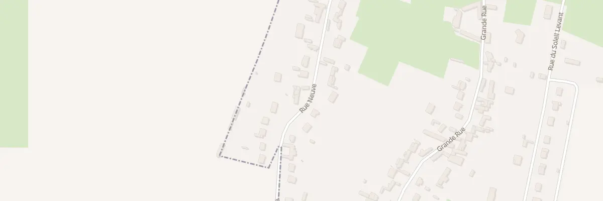 Plan du 174 Rue Neuve à Forest-l’Abbaye