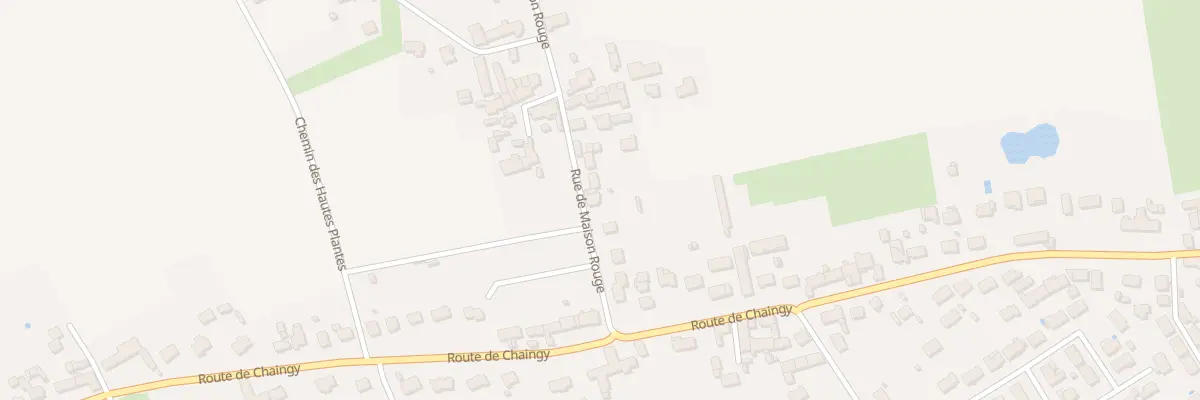 Plan du 6 Rue de Maison Rouge à La Chapelle-Saint-Mesmin