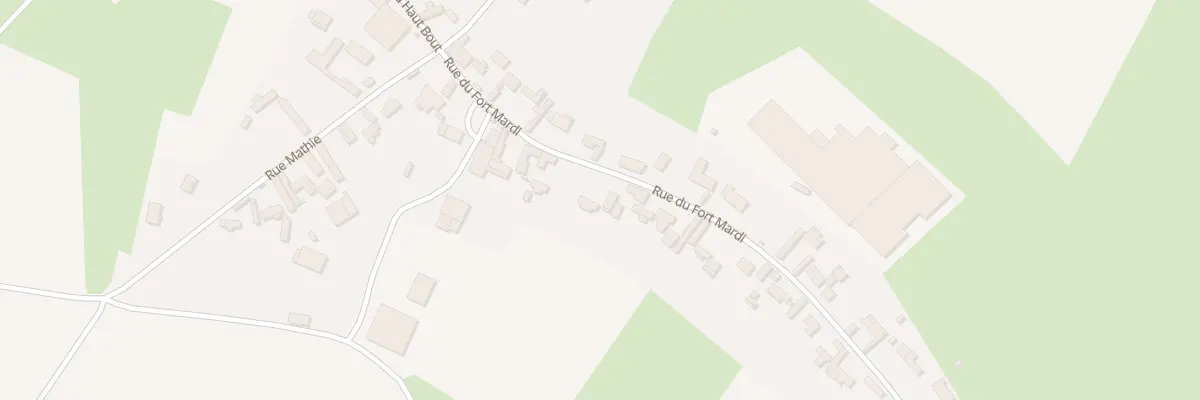 Plan du 665 Rue du Fort Mardi à Vironchaux