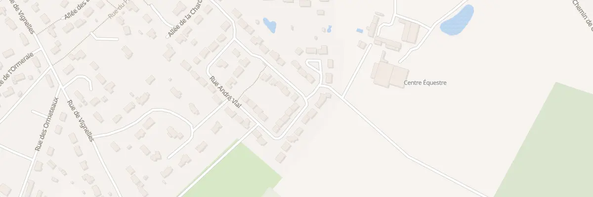 Plan du 347 Rue André Vial à Jouy-le-Potier