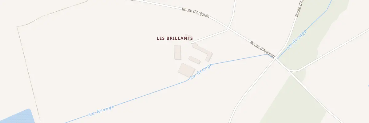 Plan du 91 Les Brillants à Saint-Loup