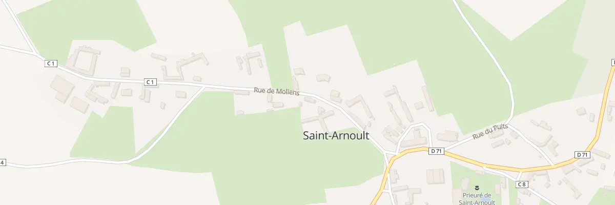 Plan du 3 Rue de Moliens à Saint-Arnoult