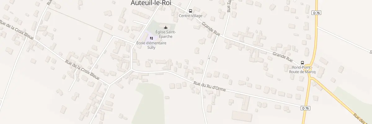 Plan du 9 Rue du Ru d’Orme à Auteuil