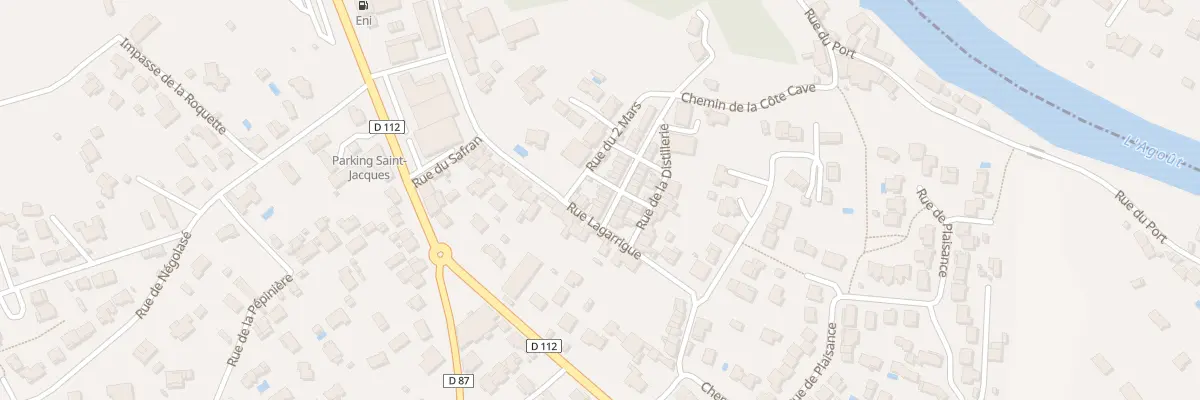 Plan du 24 Rue du Trois Mars à Lavaur