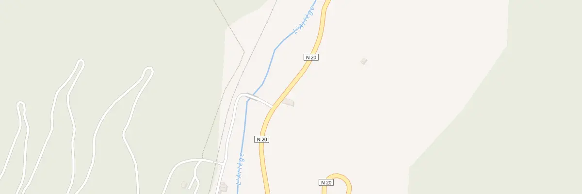 Plan du 6A La Fuillatere à Mérens-les-Vals