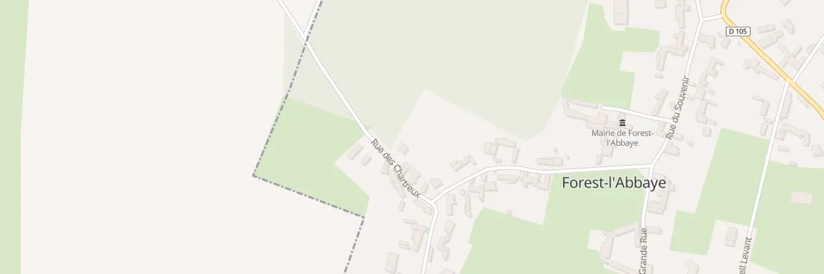 Plan du 65 Rue des Chartreux à Forest-l’Abbaye