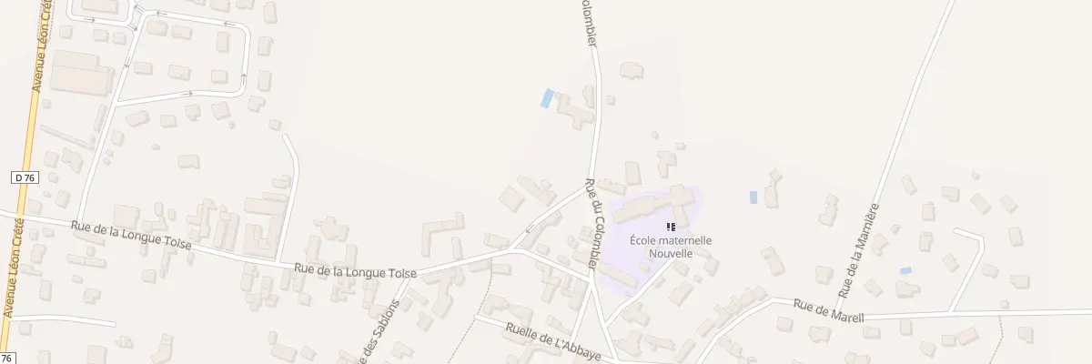 Plan du 1 Rue du Caporal Edmond Humbert à Méré