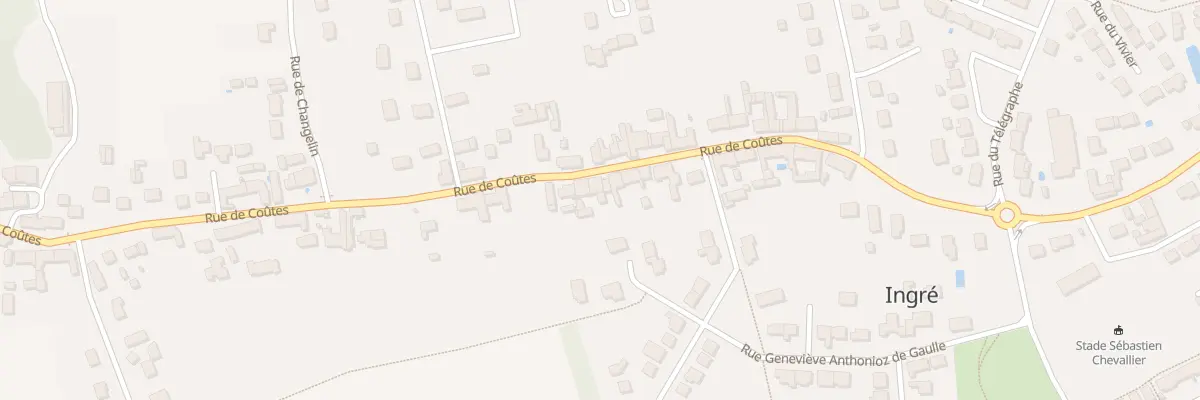 Plan du 63 Rue de Coûtes à Ingré