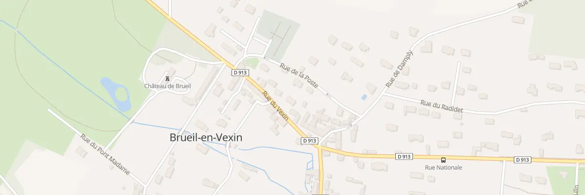 Plan du 7B Rue de la Poste à Brueil-en-Vexin