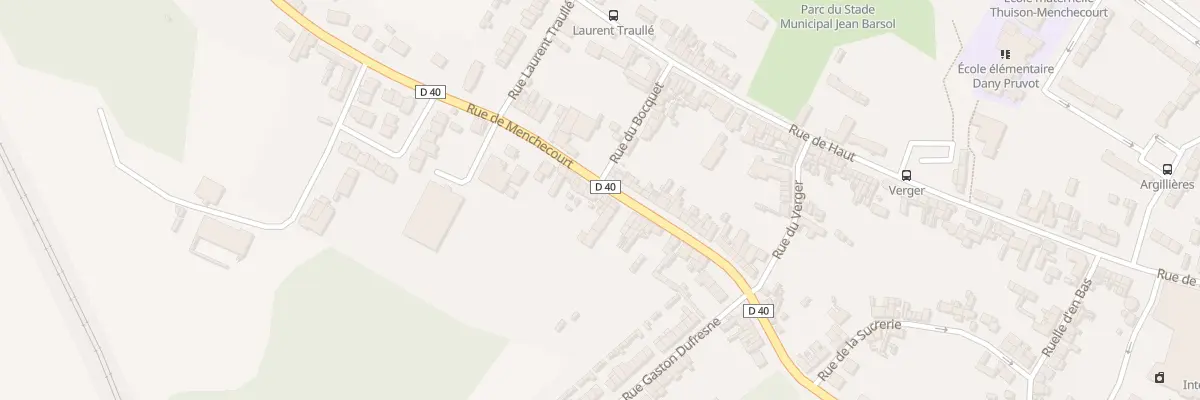 Plan du 141 Rue de Menchecourt à Abbeville