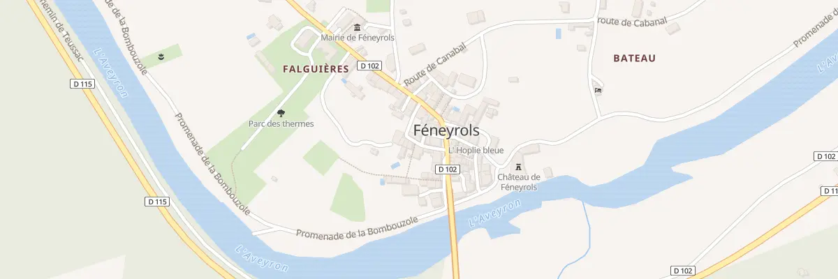Plan du 5085A Village à Féneyrols