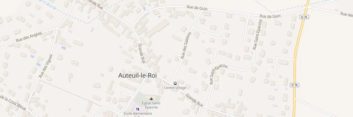 Plan du 3B Rue des Sablons à Auteuil