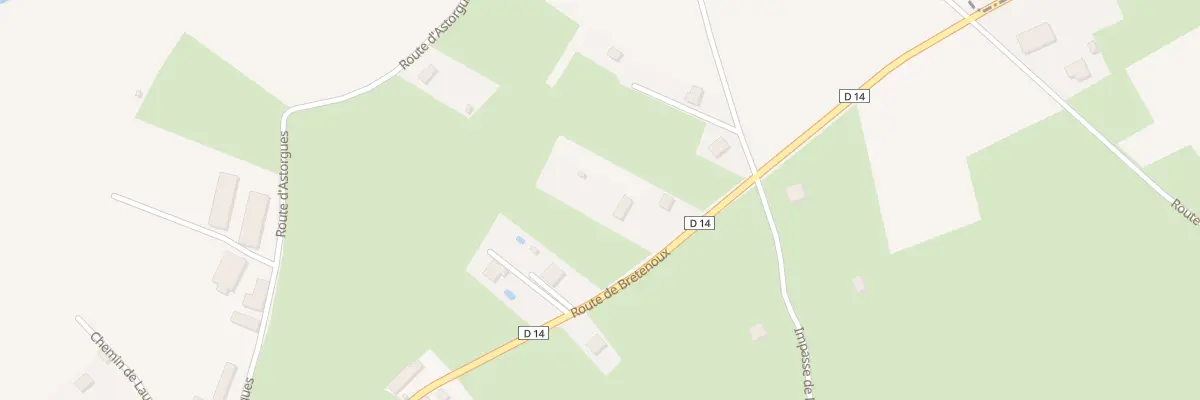 Plan du 5117 Lasfargues à Prudhomat
