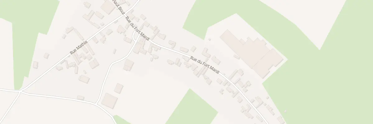 Plan du 623 Rue du Fort Mardi à Vironchaux