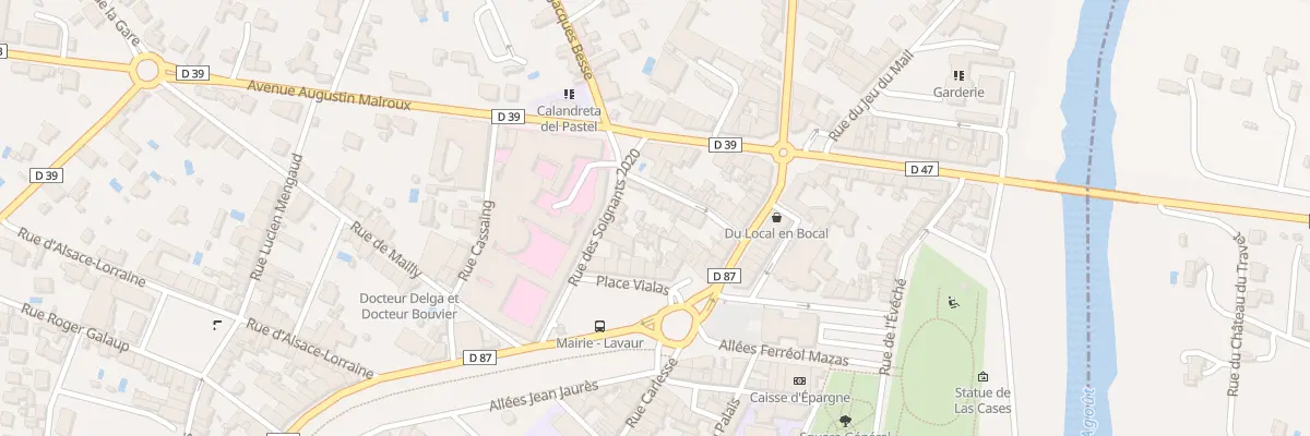 Plan du 15 Rue Sainte-Catherine à Lavaur