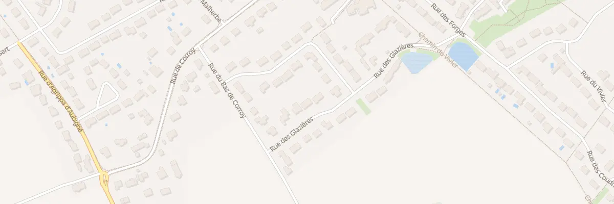 Plan du 11 Rue des Glazières à Ormes