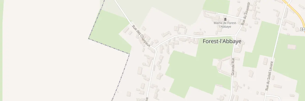 Plan du 5 Rue des Chartreux à Forest-l’Abbaye