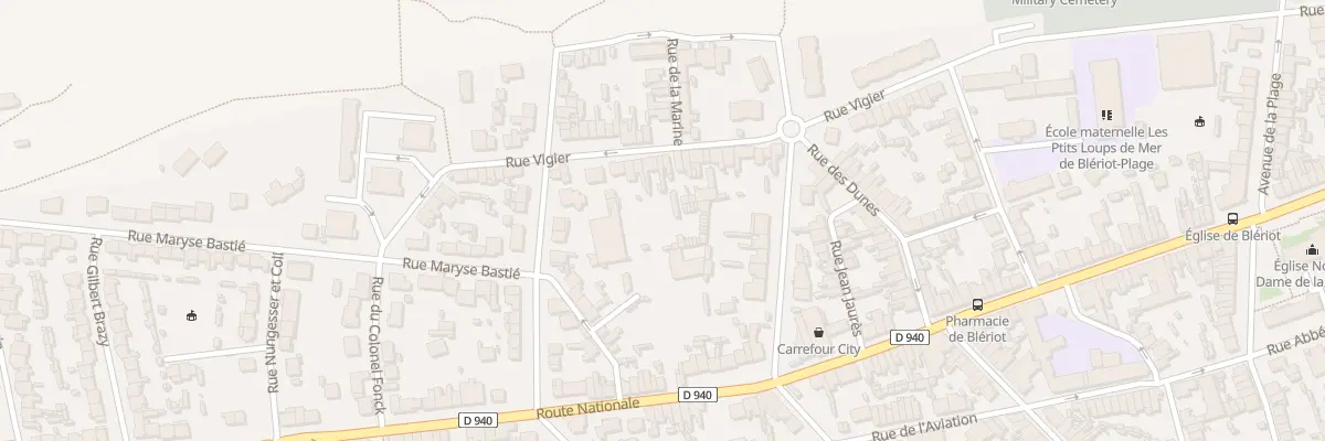 Plan du 69 Rue Vigier à Sangatte