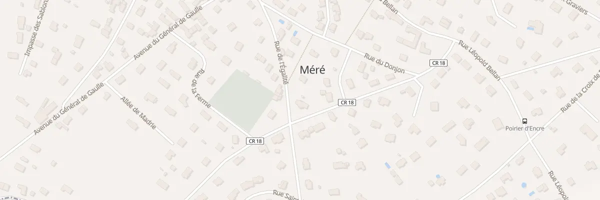 Plan du 10 Rue François Quesnay à Méré