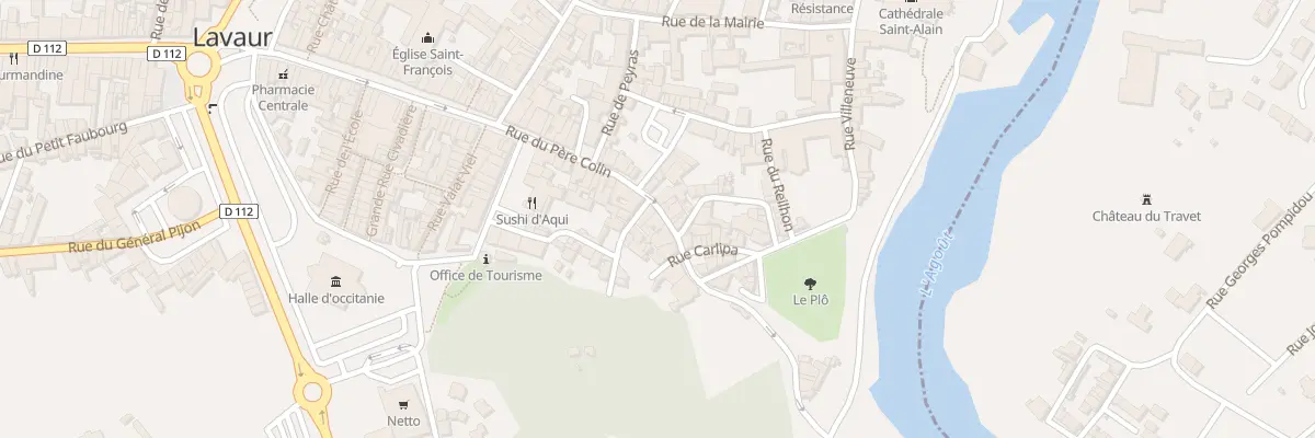 Plan du 11 Rue du Pere Colin à Lavaur