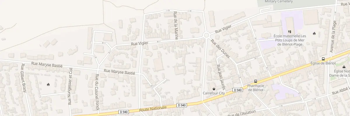 Plan du 67 Rue Vigier à Sangatte