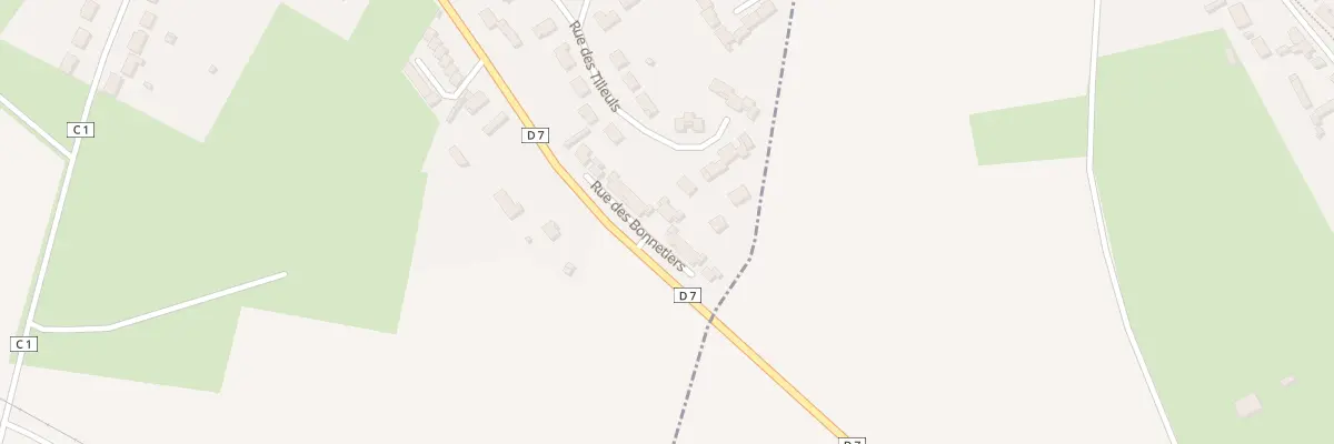 Plan du 77 Rue des Bonnetiers à Moliens
