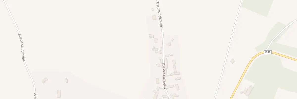 Plan du 19 Rue des Caillouets à Flavacourt